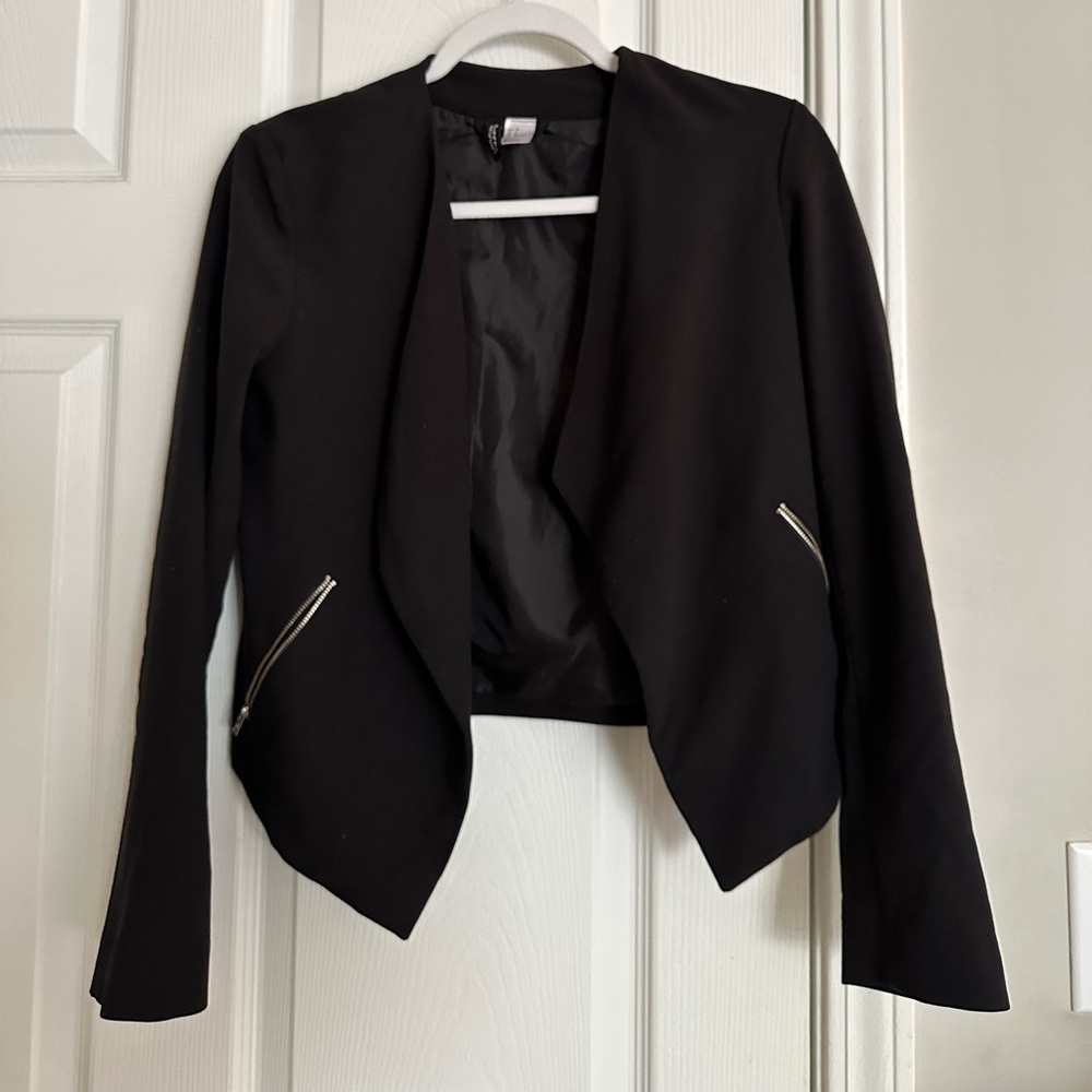 H&M black blazer